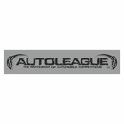 Полоса на лобовое стекло "AUTOLEAGUE", серебро, 1220 х 270 мм - фото 291494684