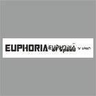 Полоса на лобовое стекло "EUPHORIA", белая, 1220 х 270 мм - фото 291494737