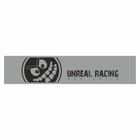 Полоса на лобовое стекло "Unreal Racing", серебро, 1220 х 270 мм - фото 291494888