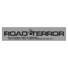 Полоса на лобовое стекло "ROAD TERROR", серебро, 1300 х 170 мм 9342114 - фото 314231674