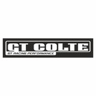 Полоса на лобовое стекло "GT COLTE", черная, 1600 х 170 мм - фото 291495277