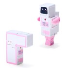 УЦЕНКА (мятая, разводы на упаковке) Набор роботов «Алфавит», трансформируется, световые и звуковые эффекты, 6 букв, собираются в 1 робота - Фото 19