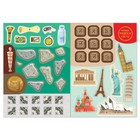 Познавательный и игровой набор «Новые чудеса света», книга и пазл, 88 элементов, Уценка - Фото 5