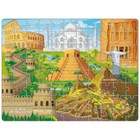 Познавательный и игровой набор «Новые чудеса света», книга и пазл, 88 элементов, Уценка - Фото 6