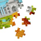 Познавательный и игровой набор «Новые чудеса света», книга и пазл, 88 элементов, Уценка - Фото 7