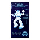 Робот «Робо-друг», с дистанционным и сенсорным управлением, русский чип, цвет синий - Фото 7
