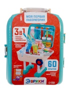 УЦЕНКА (нет колёс) Набор для опытов «Моя первая лаборатория», стол 3в1, 60 опытов - Фото 12