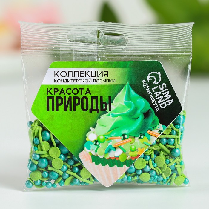 Посыпка микс «Красота природы», 25 г. - Фото 1