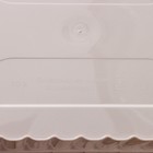 Ящик для хранения со створками «Сплит», 10 л, 25,5×38×17,6 см, цвет молочный - Фото 7