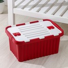 Ящик для хранения со створками «Сплит», 10 л, 25,5×38×17,6 см, цвет МИКС - Фото 2