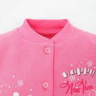 Кофточка для девочки, цвет розовый, рост 62 см - фото 42003886