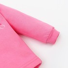 Кофточка для девочки, цвет розовый, рост 62 см - фото 42003887