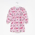 Платье для девочки, цвет розовый/розы, рост 98 см - фото 24440847