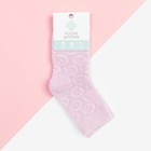 Носки для девочки махровые KAFTAN «Цветочки», размер 18-20 см, цвет лиловый - Фото 3