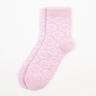 Носки для девочки махровые KAFTAN «Цветочки», размер 18-20 см, цвет лиловый - Фото 4