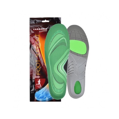 Стельки спортивные Tarrago Foot Support, анатомические, ткань, размер 36-37