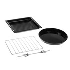 Электродуховка «УЗБИ» «Чудо пекарь» ЭДБ-0128, 39 л, гриль, цвет серебристый металлик - Фото 4