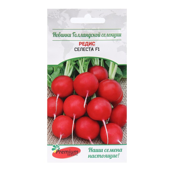 Семена Редис "Селеста", F1, 0,5 г - Фото 1