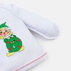 Комплект (распашонка, ползунки, чепчик) для новорожденных, цвет белый, рост 62 см 9326484