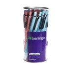Ручка шариковая автомат Berlingo "Instinct", синяя, 0,7мм, корпус микс - фото 293632297