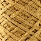 Шнур для вязания 100% полиэфир, ширина 3 мм 100м (золото) - фото 7307032