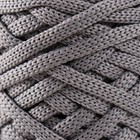 Шнур для вязания 100% полиэфир, ширина 4 мм 50м (стальной) МИКС - Фото 4
