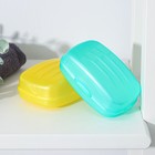 Мыльница с крышкой Радиан «Дорожная», пластик, 10×7×4.5 см, МИКС - Фото 5