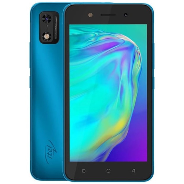 Смартфон ITEL A17, 5.0", 1 Гб, 16 Гб, 5 Мп, microSD, 2400 мАч, голубой - фото 51323446