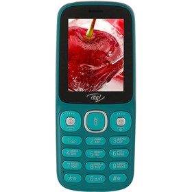 Сотовый телефон Itel it5026, 2.4", 2 sim, microSD, 0.08 Мп, BT, FM, 1200 мАч, зеленый 9278240