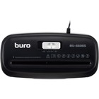 Шредер Buro Home BU-S606S, фрагменты 5 мм, 6 листов, уничтожение бумаги и пластиковых карт, корзина 11 л - Фото 2