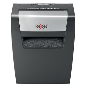 Шредер Rexel Momentum X406, фрагменты 4х30мм, 6 листов, скобы