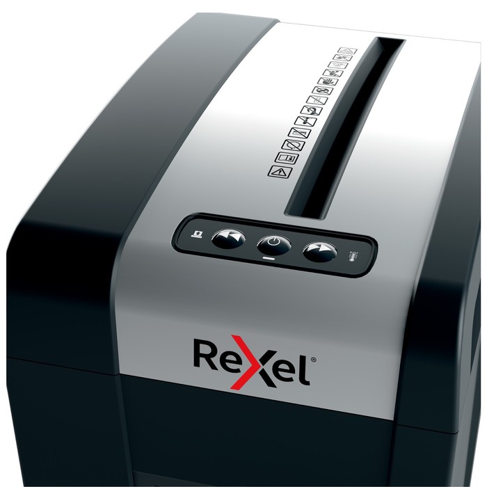 Шредер Rexel Secure MC6-SL, фрагменты 2х15мм, 6 листов, скрепки, скобы - фото 51303360