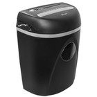 Шредер Heleos УП23-4, фрагменты 4×38 мм, 13 листов, уничтожает скрепки, скобы, пластиковые карты и диски - Фото 1