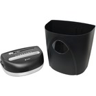 Шредер Heleos УП23-4, фрагменты 4×38 мм, 13 листов, уничтожает скрепки, скобы, пластиковые карты и диски - Фото 3