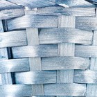 Корзина плетёная, бамбук, голубой, 19×19×32 см - Фото 5