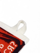 Рукавица для бани и сауны «А ты идешь париться?», белая - фото 64550681