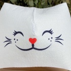 Шапка для бани и сауны «Кошка», шерсть, полиэфир, «Добропаровъ» - Фото 2