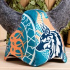 Шапка для бани и сауны «Викинг», полиэфир, шерсть, «Добропаровъ» - Фото 2