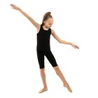 Майка-борцовка для гимнастики и танцев Grace Dance, р. 28, цвет чёрный - Фото 3