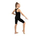 Майка-борцовка для гимнастики и танцев Grace Dance, р. 30, цвет чёрный - Фото 5