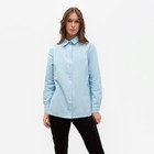 Рубашка женская MINAKU: Classic цвет голубой, размер 42 - фото 21865655
