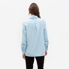 Рубашка женская MINAKU: Classic цвет голубой, размер 42 - Фото 3