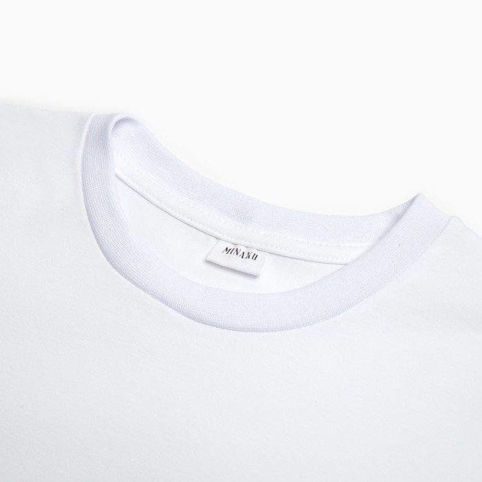 Футболка женская Basic line цвет белый, р-р 48