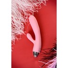 Пульсатор и вибратор с функцией подогрева Eromantica EVA, силикон, розовый, 20 см - Фото 3