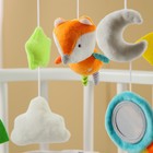 УЦЕНКА Мобиль музыкальный на кроватку «Зверята» с ночником, работает от батареек - Фото 11