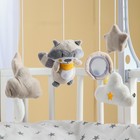 УЦЕНКА Мобиль музыкальный на кроватку «Зверята» с ночником, работает от батареек - Фото 3