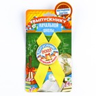 Значок с лентой на Выпускной «Выпускник начальной школы 2023», d=5.6 см - Фото 1