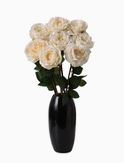 Цветы искусственные «Роза эстетик», 10×49 см, белые 9222741