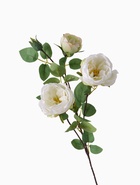Цветы искусственные "Роза пионовидная галант" 7х61 см, белый - фото 809173331