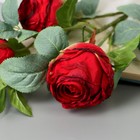 Цветы искусственные "Роза грация" 7х57 см, красный - Фото 2